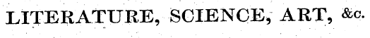 LITERATURE, -SCIENCE, ART, «P.