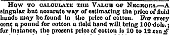 HOW TO CALCULATE THIS VAMJK OF NlCORORS....
