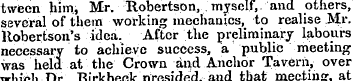 LORD BROUGHAM AND THE MECHANICS INSTITUTE.