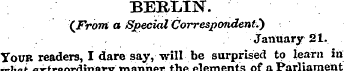 BERLIN. (From a Special Correspondent." ...