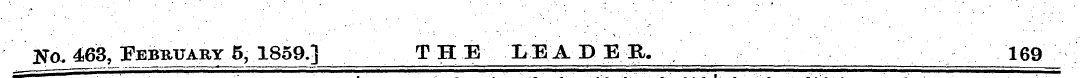 yo. 463, February 5, 1859.] THE LIADEB. ...