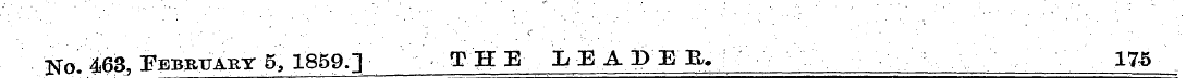 No 463, February 5, 1859] T H E lu E A t...