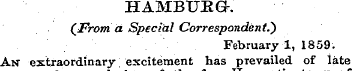 HAMBURG-. (JFrom a Special Correspondent...