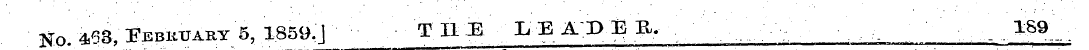 Ho. 4SS, February 5, 1859.J THE LEAPED. ...