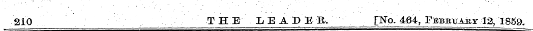 210 THE LEADER. [No. 464, February 12, I...