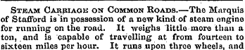 Stbam Cajrjmagk on Common Roads.—The Mar...