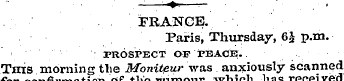 • ' ' ¦ » ¦ —— ¦. ' . . ' FRANCE. • ' . ...