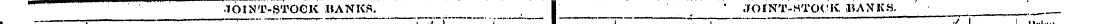 •7OINT-STOGK »ANKB. __ ' JOINT-MTOCK. Jt...