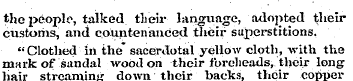 the people, talked their language, adopt...