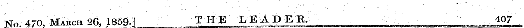 No 470, March 26, 1859J T H E X E A D EL...