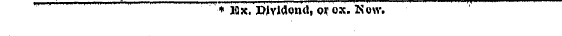 ' ' '¦* Ex. Dividen d, qx ox. Kow.