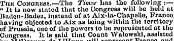 True CoNomisas.—The Times- lias the foll...