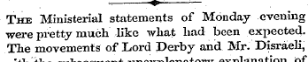 -¦— . ?; —~~ ¦ The Ministerial statement...