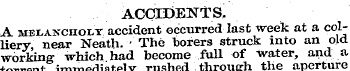 ACCIDENTS. A MBLASCHotT. accident occurr...