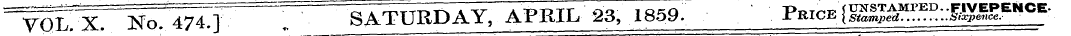 == ^ir : X = Nor474.] SATURDAY, APRIL 23...