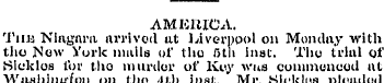 AMICltlCA. Tim Niagara arrived at Liverp...