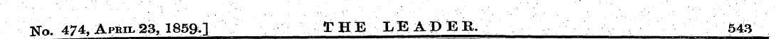 No. 474, Apbil23, 18590 THE LEADER. 543