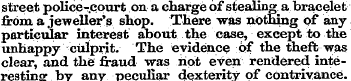 street police-court on a charge of steal...