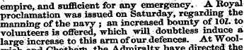 empire, and sufficient for any emergency...