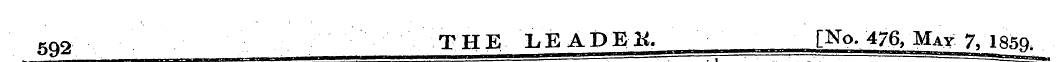 *Q2 THE LEADEK. [No. 476, May : 7. 18SQ