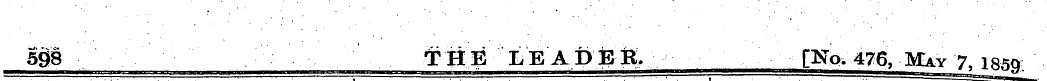 508 $HE LEADfeR. [No;476, May 7, issq