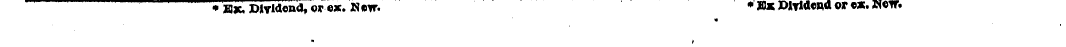 • Eic Dividend, or ox. New. * Bx DWdW* o...