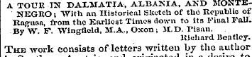 A TOUR 12? DALMATIA, ALBANIA, AND MONTEN...