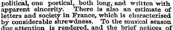 political, one poetical, both long, and ...
