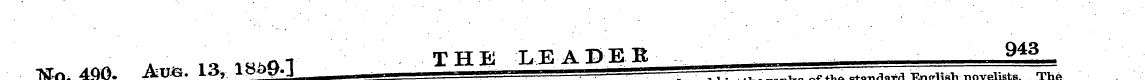 in the ranks of the standard English nov...