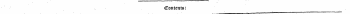 Contents: