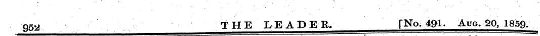 Q52 THE LEADER. fNo. 491. Aug. 20, 1859.