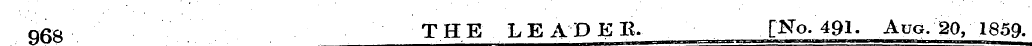 Qfi a . THE LEA DEE. [No. 491. Aug. 20, ...