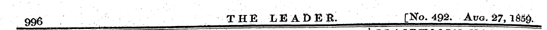 qq6 THE L E A DEB. " [No. 492. Aug. 27,1...
