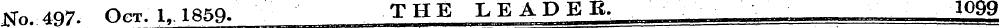 No. 497. Oct. 1.. 1850. " THE L E A P E ...