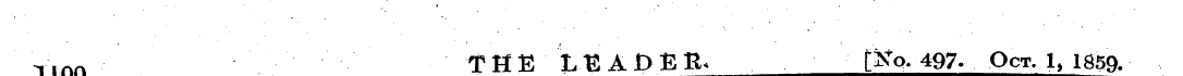 y mn THE UABEB, [yo. 497- Oct. 1, 1859.