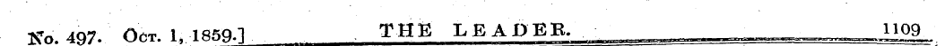 No. 497. O^r. 1.1880.1. THE LEADEB. UO 9...