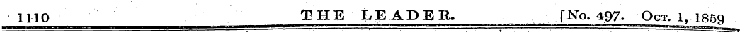 1110 THE LEADER, [Ko. 497. Oct. 1, 1859