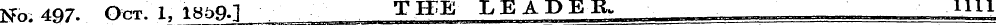 No. 497- Oct. 1, 1869.] TEE LEADER. mi