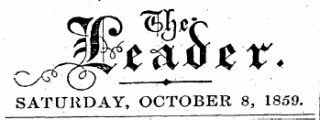 • r» - rr—_ / 7TTT - CjT#^ Vp ijjC?^ AhK /- ^ V. H TTufr * *% m\ & ^T ^ry^^ ^V i-'V'V Jv %* ? CV^V ^0 * v _ ^ SATURDAY, OCTOBER 8, 1859. ¦ ¦ .