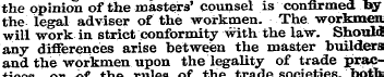 the opinion of the masters' counsel is c...