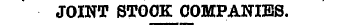 JOINT STOCK COMPANIES.