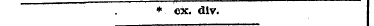 ? ex. div.