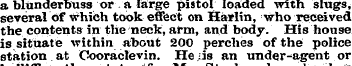 a blunderbuss or a large pistol loaded w...
