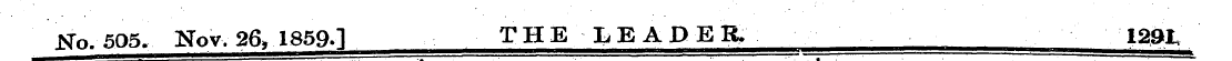 JSTo.505, Nov. 26, 1859.1 THE LEADER, 12...
