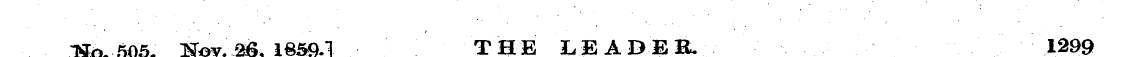 Wt..£fl2!L "Kfcw - 26. 1859.1 THE LEADER...