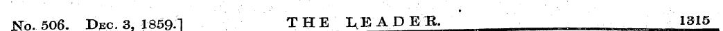 JSTo. 506. Dec. 3, 1859-1 THE I . EAD EE...