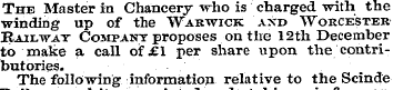 The Master in Chancery who is charged wi...