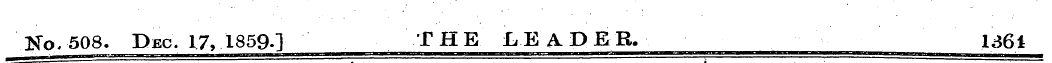 jfe: 508* - Pec 17> 185 9 ^ THE LEADER. ...