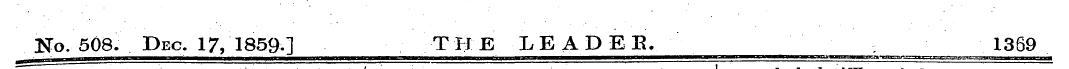 Ho. 508. Dec. 17, 1859.] THE LEADEE, 136...