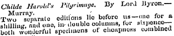 Childe Harold's Pili/rimage. By Lord JJy...